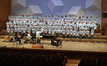 Selected chorus students