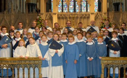 Lincoln Cathedral choir