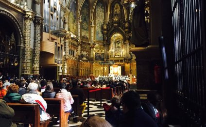 Monserrat Cathedral Inside