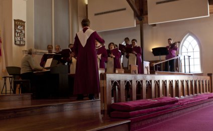 From the Sanctuary choir