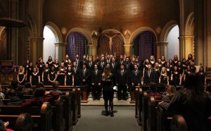 High School Choir Concert program