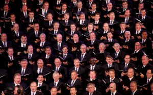Men of the Mormon Tabernacle Choir
