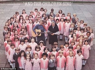The chart-topping children of St Winifred's primary school in Stockport, Cheshire pictured in 1980, have reunited once again to appear in a nostalgic Christmas singing show