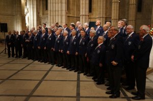 The Weybridge Male Voice Choir in Arundel Cathedral