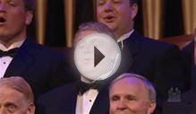 Men of the Mormon Tabernacle Choir sing "You Raise Me Up"