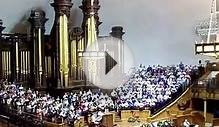 MORMON TABERNACLE CHOIR, VIDEO 3, SALT LAKE CITY, UTAH, USA