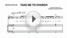 Take Me To Church Piano Sheet Music Free Hozier PDF