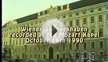 Vienna Boys Choir Mozart Kapel 1990