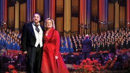Actor John Rhys-Davies and Soprano Deborah Voigt join the Mormon Tabernacle Choir and Orchestra at Temple Square for a Christmas concert of holiday favorites.