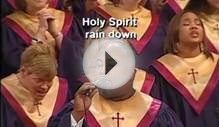 Holy Spirit Rain Down, Central Church of God, Charlotte, NC