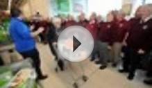 Watch Dunvant Male Choir wow Asda shoppers as they